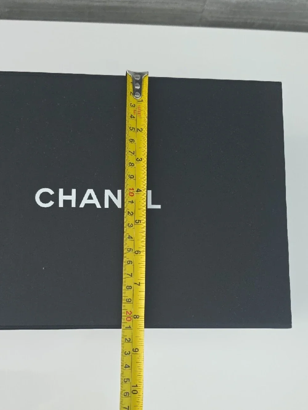 CHANEL Box with White Logo